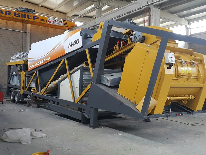 HWK M-60 Mobile Concrete Batching Plant